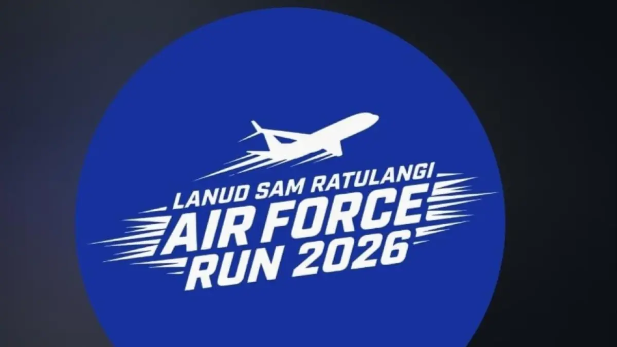BRI Manado Sarapung Dukung Air Force Run 2026, Dorong Gaya Hidup Sehat