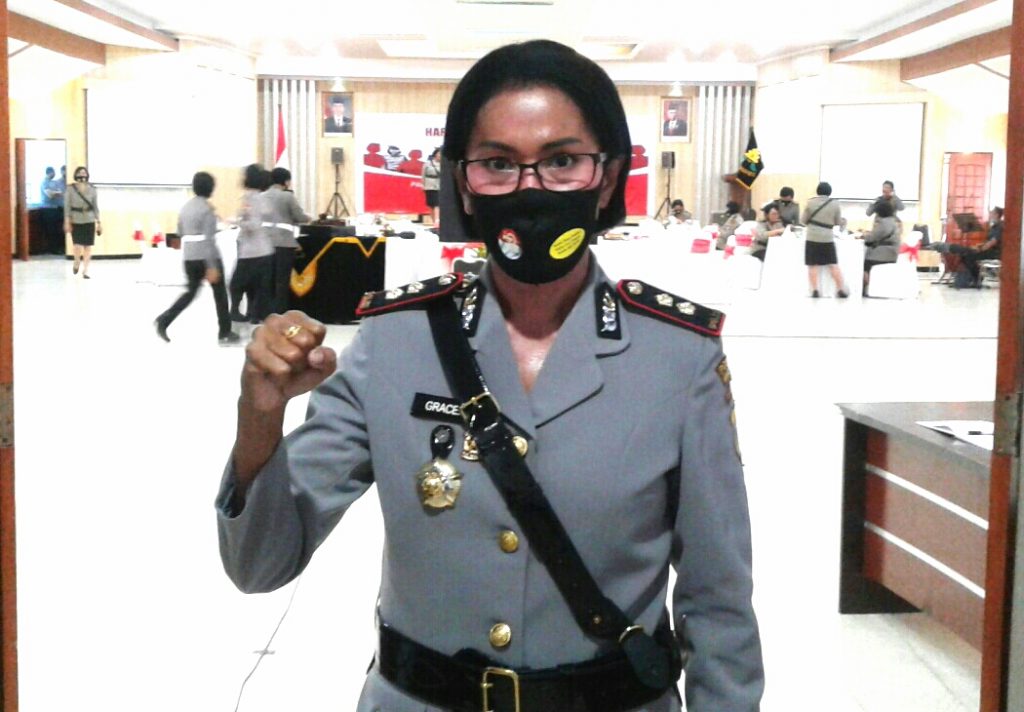 AKBP Grace Rahakbau (Humas Polda Sulut)