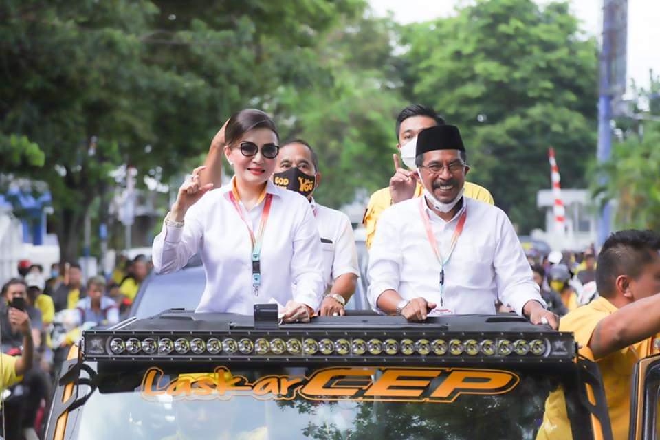 TEROBOSAN: Duet CEP- SSL siap mengalokasikan dana Rp200 juta kepada 1.507 desa yang tersebar dari Miangas sampai Pinagoluman lewat bantuan APBD Provinsi bila dipercaya masyarakat memimpin Sulut.