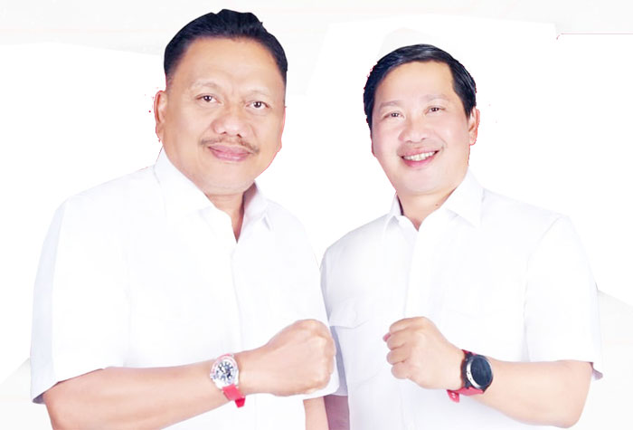 Olly Dondokambey dan Steven Kandouw