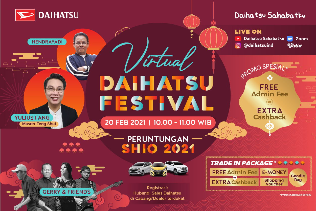 Daihatsu Festival yang siap dihelat akhir pekan ini.