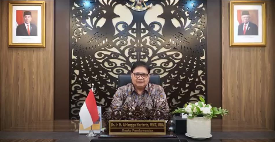 Menteri Koordinator Bidang Perekonomian Airlangga Hartarto
