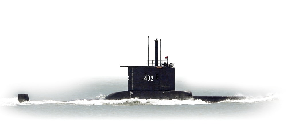 Ilustrasi KRI Nanggala-402 (Dok.Jawa Pos)
