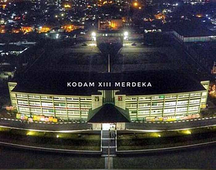 Markas Kodam XIII/Merdeka. (Foto: Dok Kodam Merdeka)