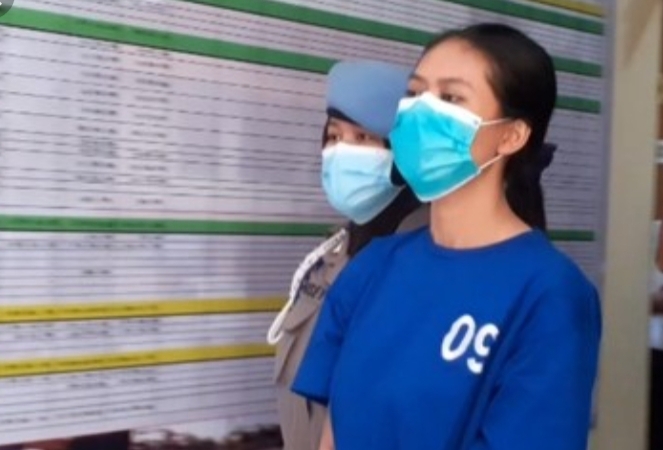 Nani Apriliani Nurjaman ditangkap polisi. (Istimewa)