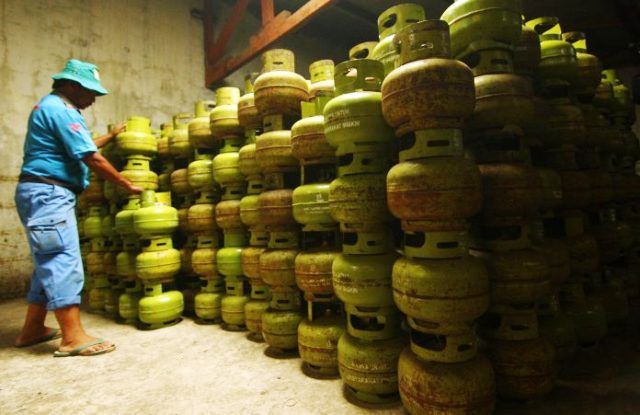 Ilustrasi penjual gas elpiji. Foto:  jpnn