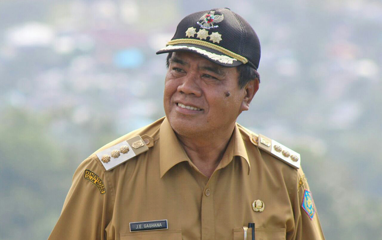 Bupati Sangihe Jabes Gaghana (Istimewa)