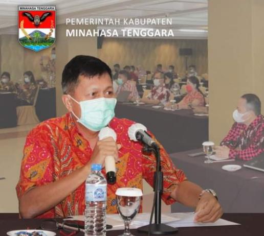 Wabup Minahasa Tenggara Jesaya Joke Legi.