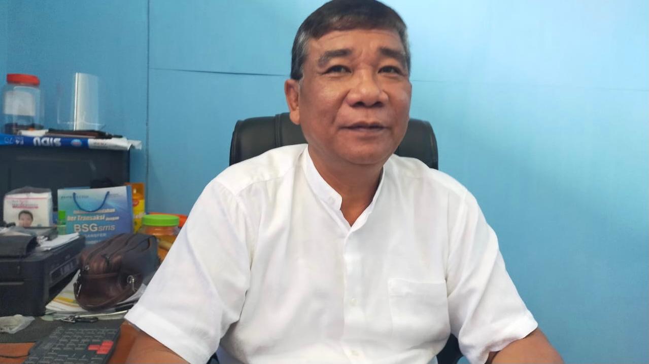 Direktur PDAM Sangihe Novillius Tampi (Sriwani/Manado Post)