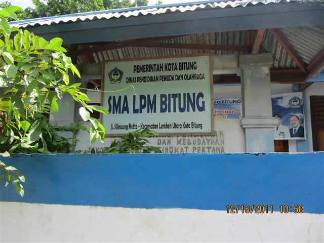 SMA LPM di Kelurahan Motto, Lembeh Utara, Kota Bitung, terkonfirmasi direncanakan untuk beralih status menjadi sekolah negeri. Foto: istimewa