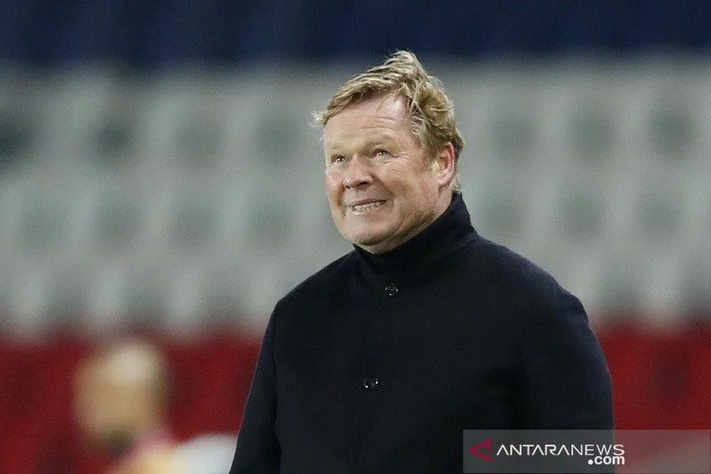 Ronald Koeman.(ANTARA/REUTERS/Gonzalo Fuentes)