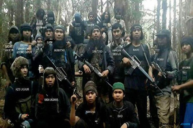 Iustrasi Kelompok teroris Mujahidin Indonesia Timur (MIT)