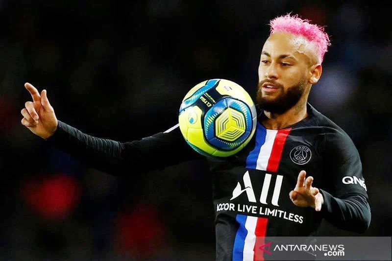 Striker Paris Saint Germain Neymar. ANTARA/REUTERS/Gonzalo Fuentes/aa.