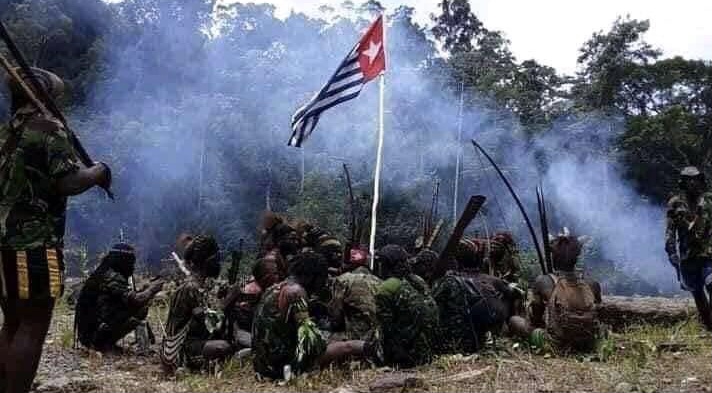 Kelompok Kriminal Bersenjata di Papua. (Istimewa)