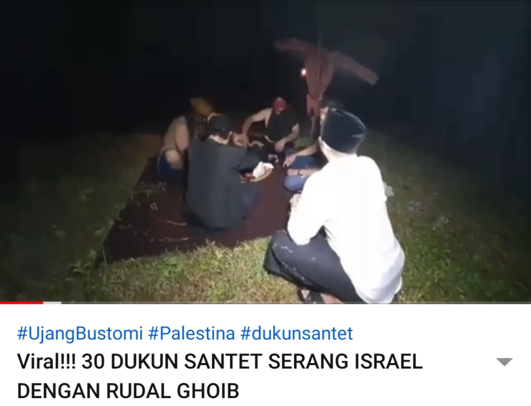 Tampak sebuah video yang tersebar di media sosial hingga grup WhatsApp Video berjudul