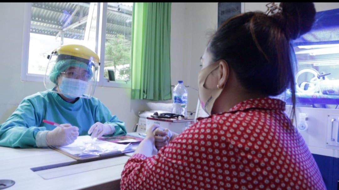 PROKES: Suasana pelayanan di salah satu fasilitas kesehatan di Tomohon. Dok Istimewa