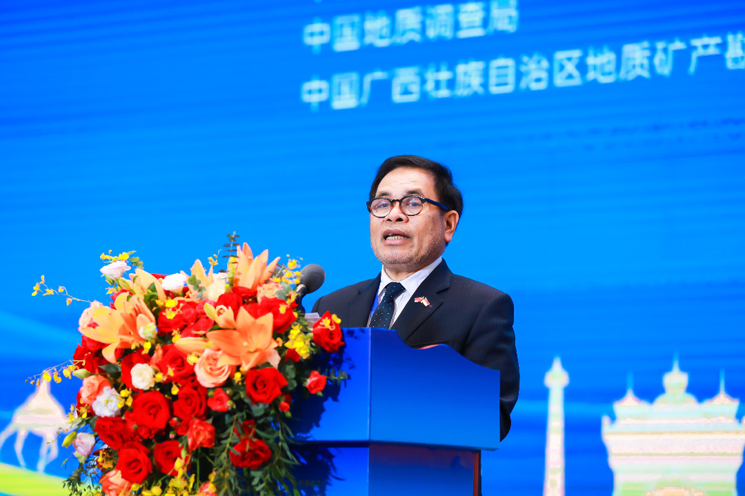 Sambutan Duta Besar RI Beijing, Djauhari Oratmangun, pada Opening Ceremony.