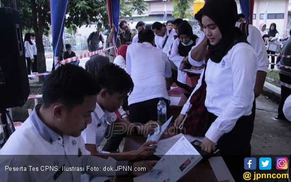 Peserta tes CPNS. Illustrasi Foto: dok JPNN.com