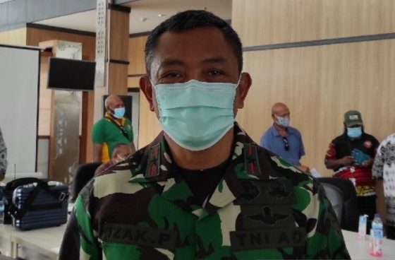 Komandan Korem172/PWY Brigjen TNI Izak Pangemanan. (Dok JawaPos.com
