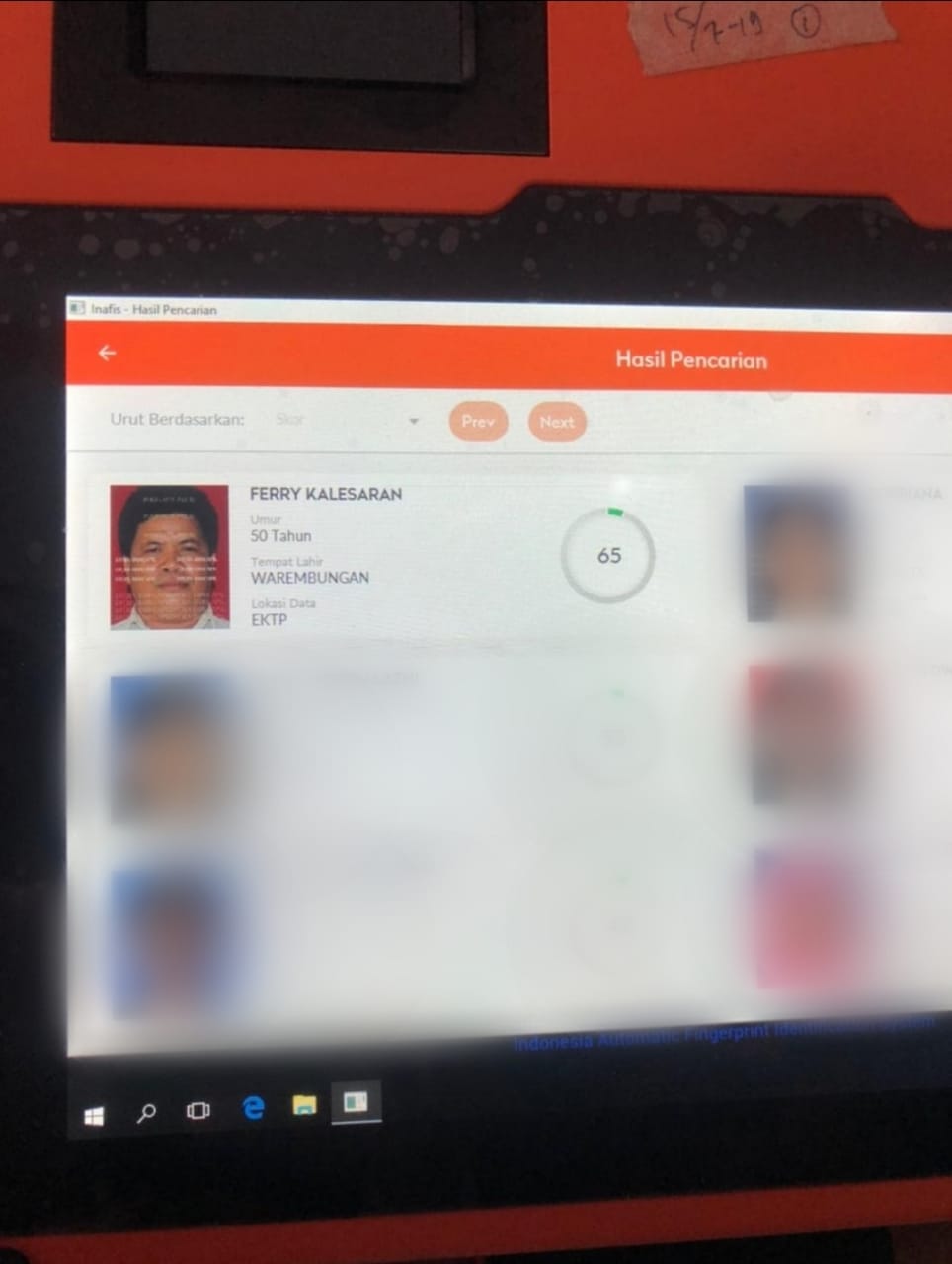 Jasad yang ditemukan gantung diri di Desa Koha, Kabupaten Minahasa, cocok dengan database, yakni tersangka Ferry Kalesaran.