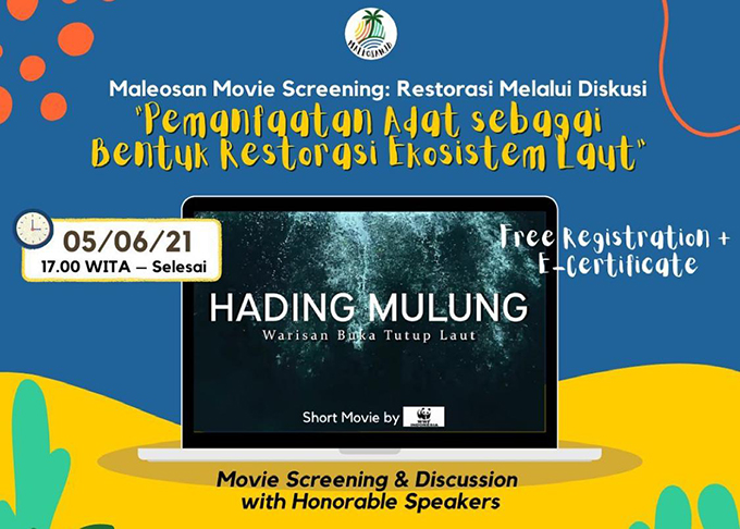 Maleosan.ID gelar movie screening dalam merayakan Hari Lingkungan Hidup Sedunia (Istimewa)