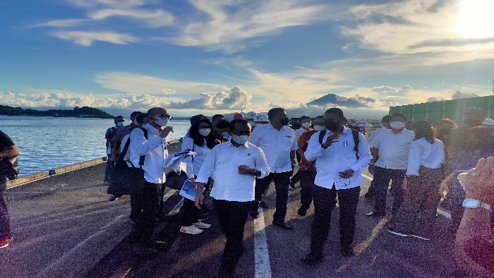 Kunjungan Menteri Investasi di Bitung, Sabtu (12/6)