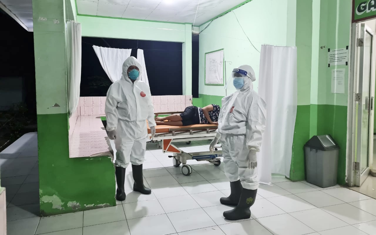 Pasien yang kabur berhasil dievakuasi ke RSUD Talaud.