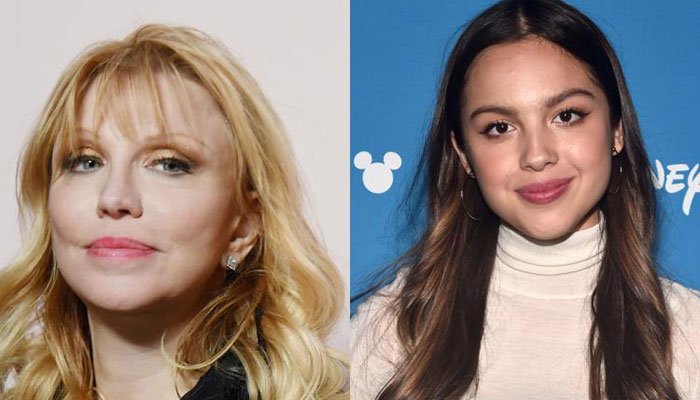 Courtney Love (kiri) dan Olivia Rodrigo (Istimewa)