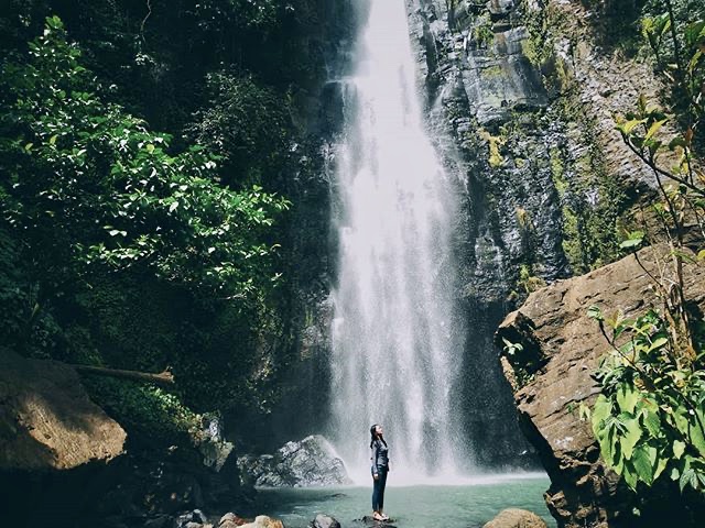 Pesona Air Terjun Tunan di Desa Talawaan, Kecamatan Talawaan, yang mendapat perhatian serius Bupati Joune Ganda.