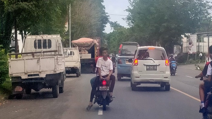 Pelanggaran lalulintas yang marak terjadi di Bitung
