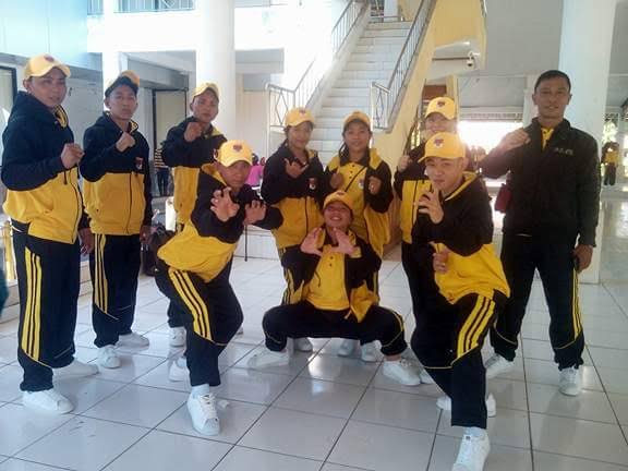 Para atlet Cabor Wushu Minsel dalam Porkab beberapa tahun lalu. Mereka terus berkeinginan membanggakan Kabupaten Minsel lewat prestasi.