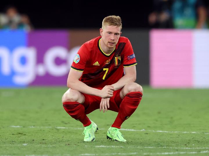Pemain Timnas Belgia, Kevin De Bruyne. (REUTERS/Alexander Hassenstein)