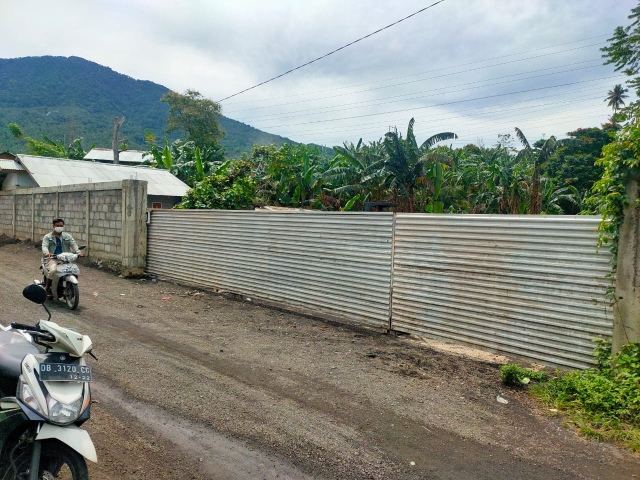 Lahan di Colombo yang diduga menjadi lokasi pembangunan rumah sakit Bitung.