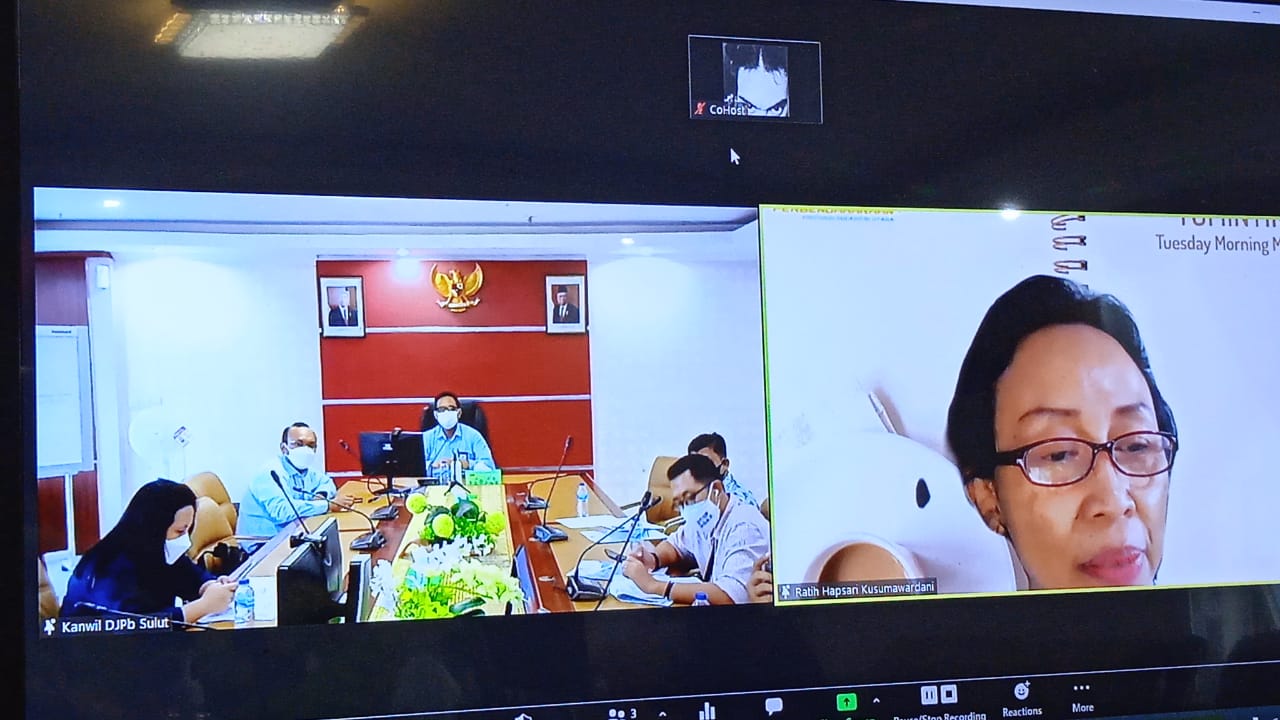 Asyer Rokot/MP Press rilis yang digelar Direktorat Jenderal Perbendaharaan (DJPb) Provinsi Sulut di ruang AA Maramis Kanwil DJPb Rabu (14/7) kemarin.