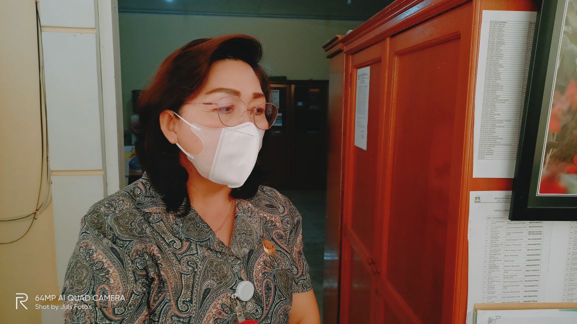 Kepala Dikbud Tomohon Dolvin Karwur. Dok Jul/MP