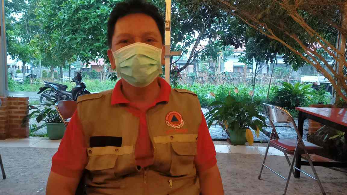 Kaban BPBD Tomohon Robby Kalangi