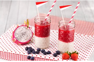Minuman spesial merah putih (Istimewa)