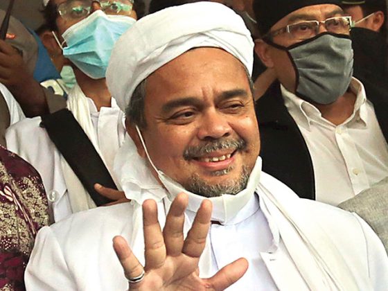 Rizieq Shihab. (SALMAN TOYIBI/JAWA POS)