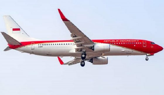 Pesawat kepresidenan.(Istimewa)