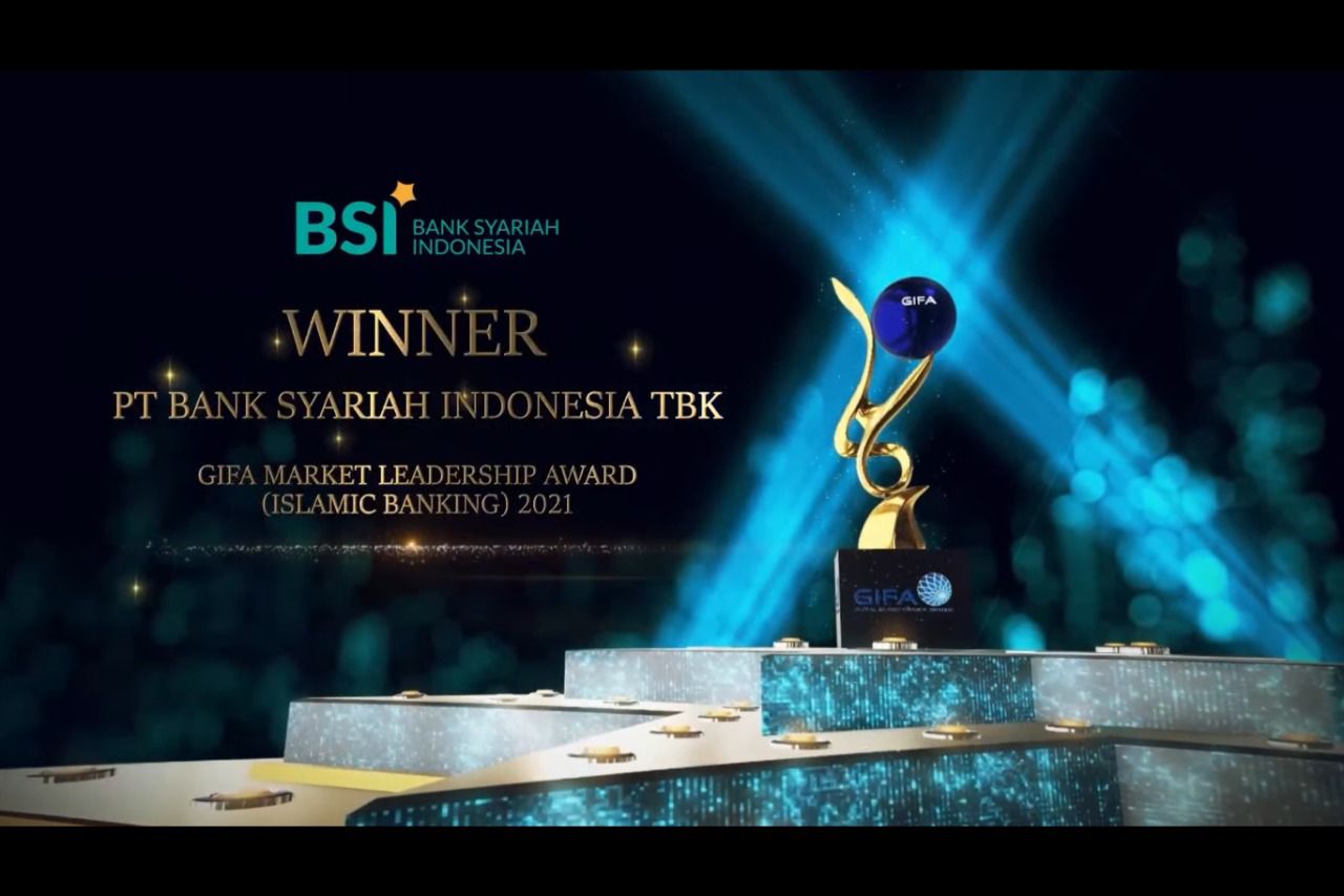 BSI meraih penghargaan Global Islamic Finance Awards Leadership Awards 2021.