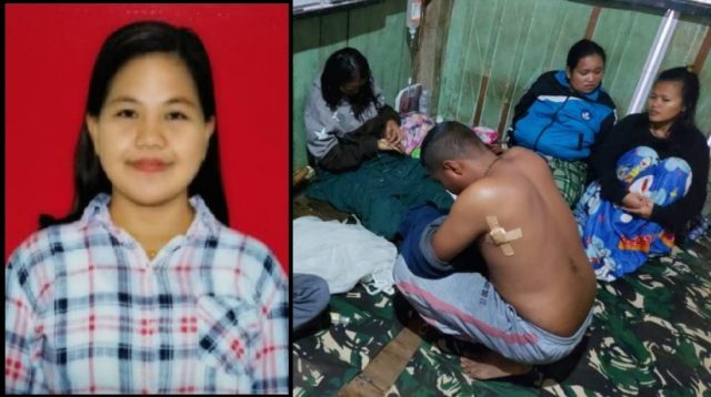 Perawat Gabriela Meilan (kiri) meninggal di jurang usai diserang dan dilecehkan KKB. Perawat lain yang ditusuk KKB (kanan). (Dok Polres Pegubin)