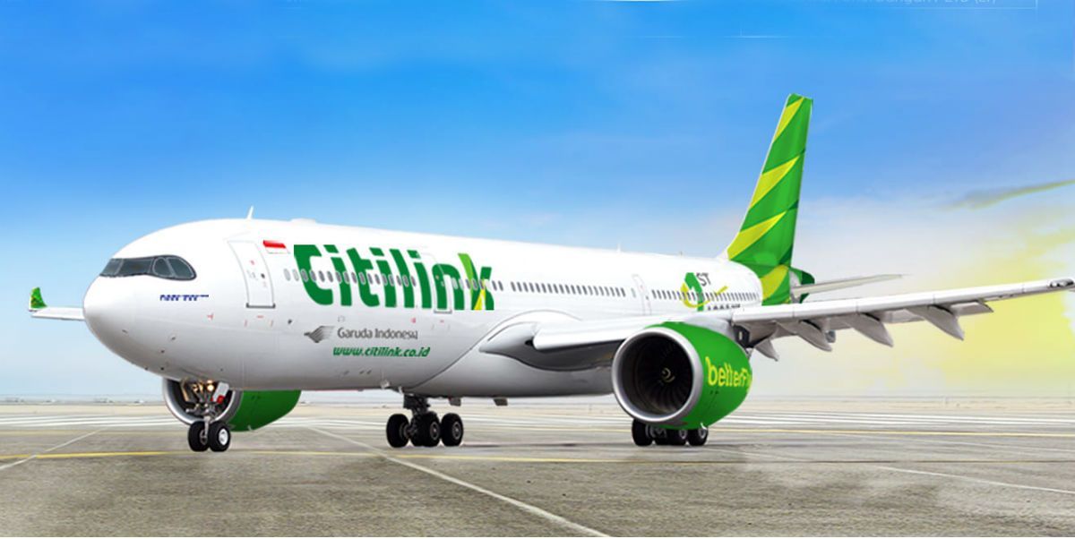 Ilustrasi pesawat Citilink (Istimewa)