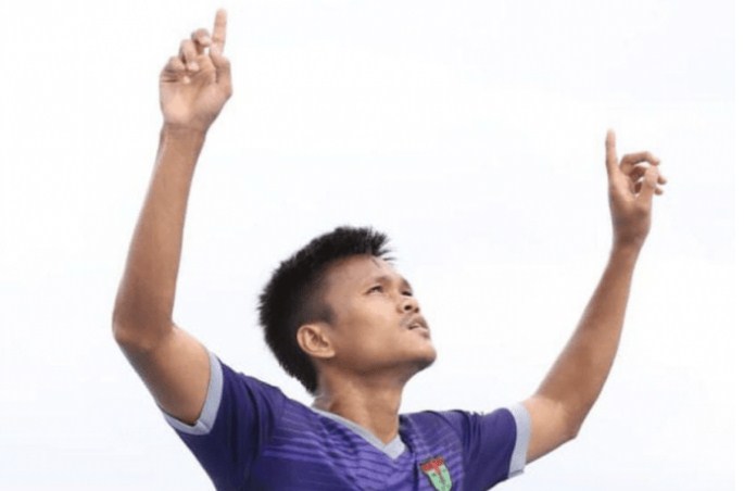 Mantan striker Persita Tangerang Sirvi Arvani. (Sirvi Arvani/Instagram)