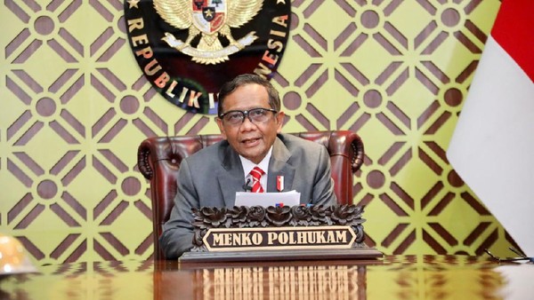 Menkopolhukam Mahfud MD