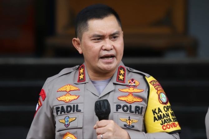 Kapolda Metro Jaya Irjen Fadil Imran. (Dery Ridwansah/ JawaPos.com )
