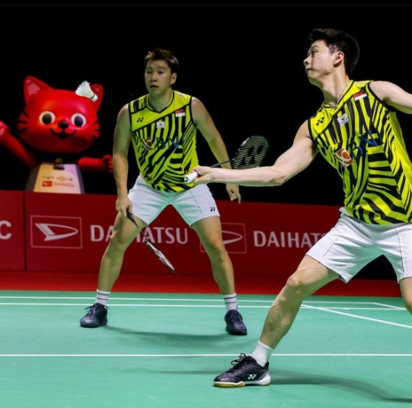 Marcus Gideon/Kevin Sanjaya, ganda putra Indonesia.