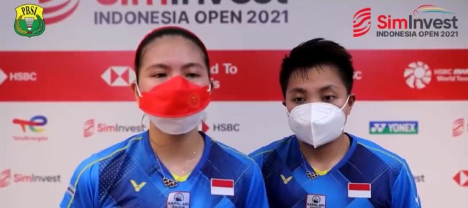 Greysia Polii/Apriyani Rahayu