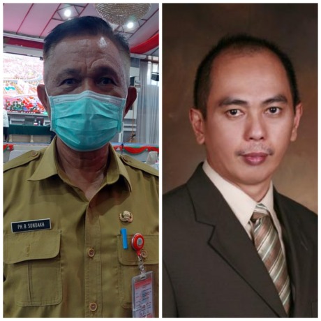 Recky P. Sondakh (kiri), Novie Ilat (kanan).
