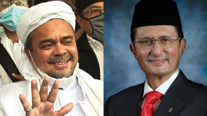 Habib Rizieq dan Fadel Muhammad