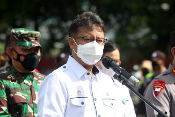 Menteri Kesehatan (Menkes) Budi Gunadi Sadikin (Dery Ridwansah/JawaPos.com)